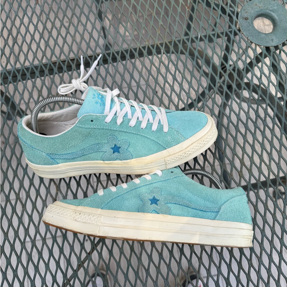 Converse One Star Ox Tyler The Creator Golf Le Fluer 8/10w Blue Sneakers